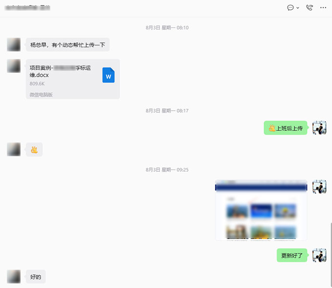 项目案例文档编辑整理及官网更新